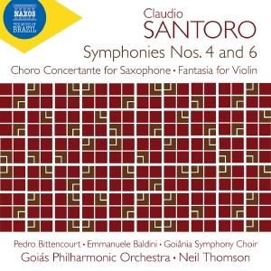 Goias Philharmonic Orchestra Neil - Claudio Santoro: Symphony No. 4 & 6 in der Gruppe UNSERE TIPPS / Freitagsveröffentlichungen / Fredag den 27:e september 2024 bei Bengans Skivbutik AB (5558393)