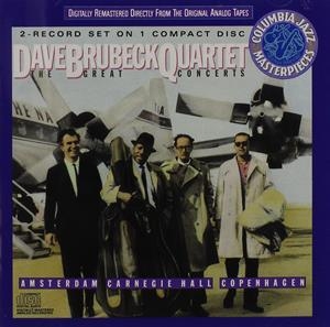 Dave Brubeck Quartet - Great Concerts in der Gruppe CD / Jazz bei Bengans Skivbutik AB (5559625)