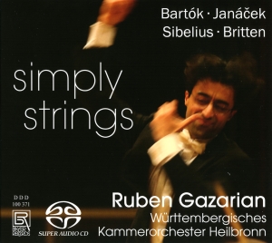 Bartók/Janácek/Sibelius/Britten - Simply Strings - Works For String O in der Gruppe MUSIK / SACD / Klassiskt bei Bengans Skivbutik AB (5561508)