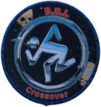 D.R.I. - Patch Crossover Blue Border (9,3 Cm in der Gruppe UNSERE TIPPS / Freitagsveröffentlichungen / Fredag den 30:e augusti 2024 bei Bengans Skivbutik AB (5562687)