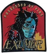 Exhumer - Patch Possessed By Fire Black Borde in der Gruppe UNSERE TIPPS / Freitagsveröffentlichungen / Fredag den 30:e augusti 2024 bei Bengans Skivbutik AB (5562689)