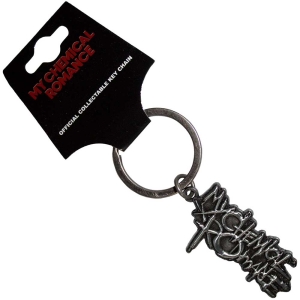 My Chemical Romance - The Black Parade Logo Keychain in der Gruppe MERCHANDISE / Merch / Pop-Rock bei Bengans Skivbutik AB (5562886)