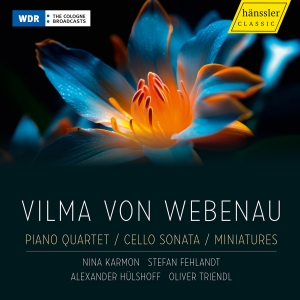  Vilma Von Webenau - Piano Quartet Cello Sonata Miniat in der Gruppe UNSERE TIPPS / Freitagsveröffentlichungen / Fredag den 4:e oktober 2024 bei Bengans Skivbutik AB (5562954)