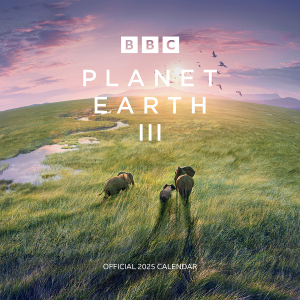 Bbc Earth  - 2025 Square Calendar in der Gruppe MERCHANDISE / Merch / TV-serie bei Bengans Skivbutik AB (5563858)