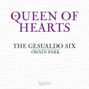 The Gesualdo Six Owain Park - Queen Of Hearts in der Gruppe CD bei Bengans Skivbutik AB (5563947)
