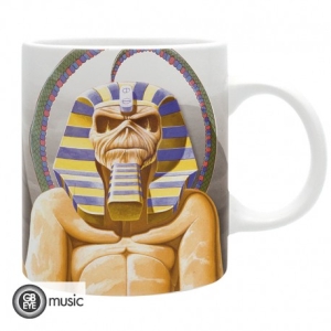 Iron Maiden - Mug - 320 Ml - Powerslave in der Gruppe MERCHANDISE / Merch / Hårdrock bei Bengans Skivbutik AB (5564629)