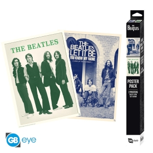 The Beatles - Set 2 Posters Chibi 52X38 - The Beatles in der Gruppe MERCHANDISE / Merch / Pop-Rock bei Bengans Skivbutik AB (5564634)