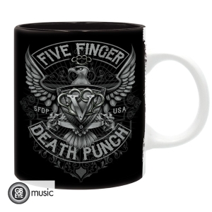 Five Finger Death Punch - Mug - 320 Ml - Eagle in der Gruppe MERCHANDISE / Merch / Hårdrock bei Bengans Skivbutik AB (5564636)