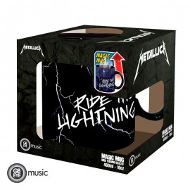 Metallica - Mug Heat Change-460 Ml-Ride The Lig.. in der Gruppe MERCHANDISE / Merch / Hårdrock bei Bengans Skivbutik AB (5564757)