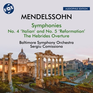 Baltimore Symphony Orchestra Sergi - Mendelssohn: Symphonies No. 4 & 5 in der Gruppe UNSERE TIPPS / Freitagsveröffentlichungen /  bei Bengans Skivbutik AB (5565340)