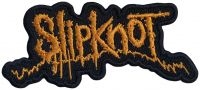 Slipknot - Patch Orange Logo (9,8 X 4,3 Cm) in der Gruppe MERCHANDISE / Merch / Kommande / Hårdrock bei Bengans Skivbutik AB (5565603)