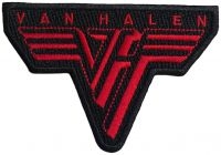 Van Halen - Patch Classic Red Logo (5,5 X 7,9 C in der Gruppe MERCHANDISE / Merch / Nyheter / Hårdrock bei Bengans Skivbutik AB (5565611)