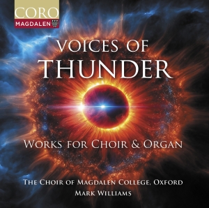 The Choir Of Magdalen College Oxfo - Voices Of Thunder - Music For Choir in der Gruppe UNSERE TIPPS / Freitagsveröffentlichungen / Freitag den 1 November 2024 bei Bengans Skivbutik AB (5565730)