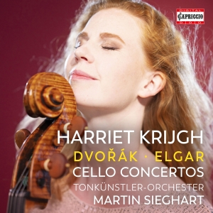 Harriet Krijgh Tonkunstler-Orchest - Dvorak & Elgar: Cello Concertos in der Gruppe UNSERE TIPPS / Freitagsveröffentlichungen / Freitag den 1 November 2024 bei Bengans Skivbutik AB (5565743)