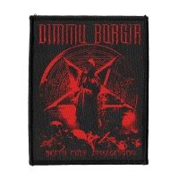 Dimmu Borgir - Patch - Death Cult Armageddon (Red) in der Gruppe UNSERE TIPPS / Freitagsveröffentlichungen / Fredag den 18:e oktober 2024 bei Bengans Skivbutik AB (5565856)