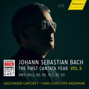 Gaechinger Cantorey Hans-Christoph - J. S. Bach: The First Cantata Year, in der Gruppe UNSERE TIPPS / Freitagsveröffentlichungen / Freitag den 1 November 2024 bei Bengans Skivbutik AB (5565948)