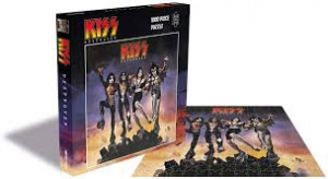 Kiss - Destroyer (1000 Piece Jigsaw Puzzle) in der Gruppe MERCHANDISE / Merch / Hårdrock bei Bengans Skivbutik AB (5566183)