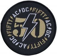 Ac/Dc - Patch Fifty (9,4 Cm) in der Gruppe UNSERE TIPPS / Freitagsveröffentlichungen /  bei Bengans Skivbutik AB (5566841)