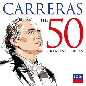 Jose Carreras - 50 Greatest Tracks in der Gruppe UNSERE TIPPS / Weihnachtsgeschenktipp CD bei Bengans Skivbutik AB (5567782)