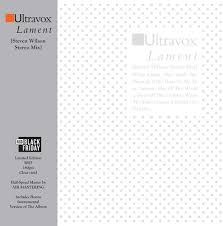 Ultravox - Lament LP (RSD) in der Gruppe Övrigt /  bei Bengans Skivbutik AB (5568029)