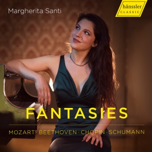 Margherita Santi - Mozart, Beethoven, Chopin & Schuman in der Gruppe UNSERE TIPPS / Freitagsveröffentlichungen / Freitag der 15 November 2024 bei Bengans Skivbutik AB (5568423)