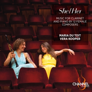 Maria Du Toit Vera Kooper - She/Her - Music For Clarinet & Pian in der Gruppe UNSERE TIPPS / Freitagsveröffentlichungen / Freitag der 15 November 2024 bei Bengans Skivbutik AB (5568452)