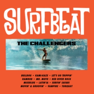 CHALLENGERS - Surfbeat (Clear Orange Vinyl)(RSD) in der Gruppe Övrigt /  bei Bengans Skivbutik AB (5568596)