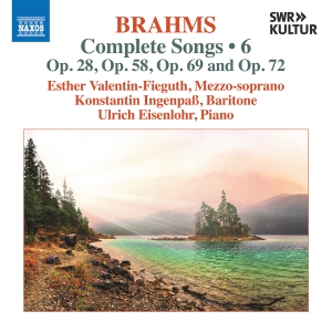 Esther Valentin-Fieguth Konstantin - Brahms: Complete Songs, Vol. 6 in der Gruppe UNSERE TIPPS / Freitagsveröffentlichungen / Freitag, den 6 december 2024 bei Bengans Skivbutik AB (5568828)