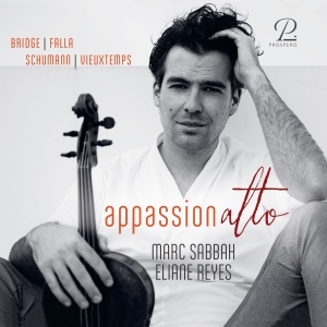 Marc Sabbah Eliane Reyes - Appassionalto - Works For Viola & P in der Gruppe UNSERE TIPPS / Weihnachtsgeschenktipp CD bei Bengans Skivbutik AB (5570795)