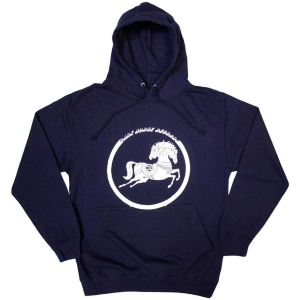 George Harrison - Dark Horse Uni Blue Hoodie in der Gruppe MERCHANDISE / Kapuzenpullover / Pop-Rock bei Bengans Skivbutik AB (5570978r)