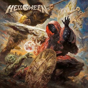 Helloween - Helloween (White/Black Corona Vinyl in der Gruppe VINYL / Hårdrock bei Bengans Skivbutik AB (5571020)