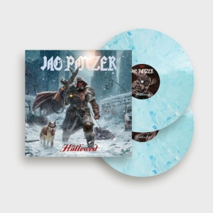 Jag Panzer - The Hallowed (White+Blue Marbled Vi in der Gruppe VINYL / Hårdrock bei Bengans Skivbutik AB (5571066)