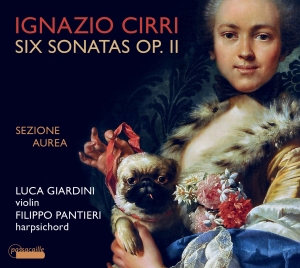 Sezione Aurea - Ignazio Cirri - Six Sonatas in der Gruppe UNSERE TIPPS / Weihnachtsgeschenktipp CD bei Bengans Skivbutik AB (5571404)