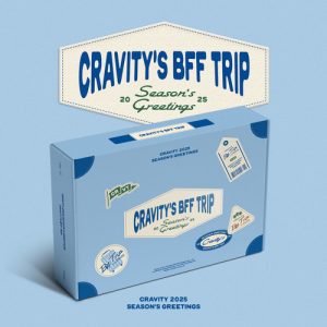 Cravity - 2025 Seasons Greetings (Cravitys Bff Trip) + Photocards in der Gruppe MERCHANDISE / Merch / Kommande / K-Pop bei Bengans Skivbutik AB (5572240)