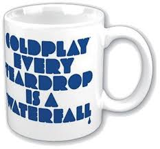 Coldplay - Every Teardrop Is A Waterfall - Boxed Mug in der Gruppe MERCHANDISE / Merch / Pop-Rock bei Bengans Skivbutik AB (5572257)