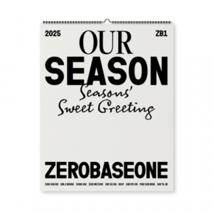 Zerobaseone - 2025 Wall Calendar (Our Season) in der Gruppe MERCHANDISE / Merch / Kommande / K-Pop bei Bengans Skivbutik AB (5572760)