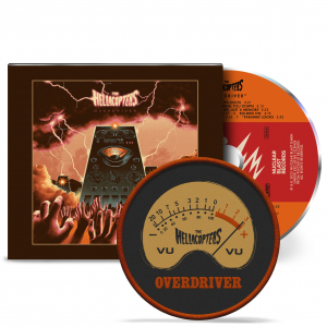 The Hellacopters - Overdriver (Cd Digipak+Patch) in der Gruppe CD / Kommande / Hårdrock,Pop-Rock,Svensk Musik bei Bengans Skivbutik AB (5573189)