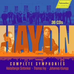 Heidelberger Sinfoniker Thomas Fey - Haydn: Complete Symphonies in der Gruppe CD / Kommande / Klassiskt bei Bengans Skivbutik AB (5573219)