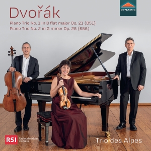 Trio Des Alpes - Dvorak: Piano Trios Nos. 1 & 2 in der Gruppe CD / Kommande / Klassiskt bei Bengans Skivbutik AB (5573230)