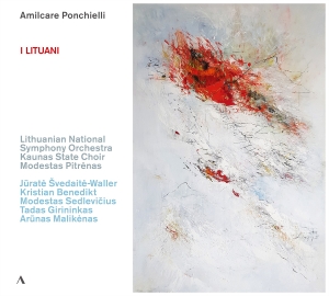 Lithuanian National Symphony Orches - Ponchielli: I Lituani in der Gruppe CD / Kommande / Klassiskt bei Bengans Skivbutik AB (5573268)