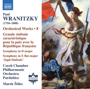 Czech Chamber Philharmonic Orchestr - Wranitzky: Orchestral Works, Vol. 8 in der Gruppe CD / Kommande / Klassiskt bei Bengans Skivbutik AB (5573273)