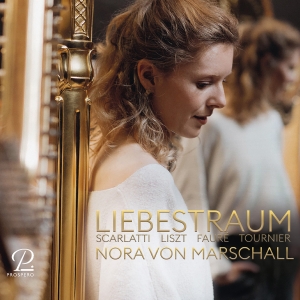 Nora Von Marschall - Liebestraum - Works For Harp in der Gruppe CD / Kommande / Klassiskt bei Bengans Skivbutik AB (5573647)