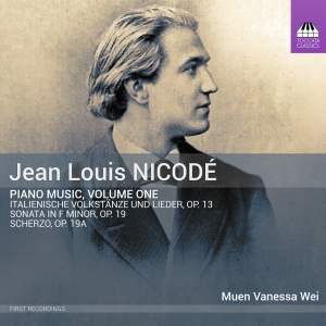  Muen Vanessa Wei - Jean Louis Nicodé: Piano Music, Vol in der Gruppe CD / Kommande / Klassiskt bei Bengans Skivbutik AB (5573653)