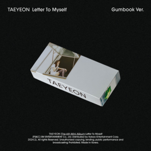 Taeyeon - Letter To Myself (Gumbook Ver.) in der Gruppe MERCHANDISE / Merch+Code / Nyheter / K-Pop bei Bengans Skivbutik AB (5573711)