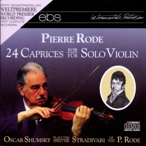 Oscar Shumsky - Pierre Rode: 24 Caprices For Violin in der Gruppe CD bei Bengans Skivbutik AB (5573878)