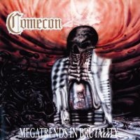 Comecon - Megatrends In Brutality (Red Black in der Gruppe VINYL / Kommande / Hårdrock bei Bengans Skivbutik AB (5574087)