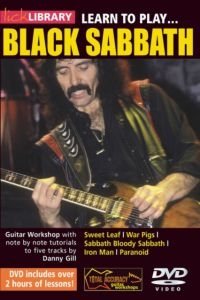 Black Sabbath - Lick Library: Learn To Play in der Gruppe Musik-DVD & Bluray bei Bengans Skivbutik AB (5574213)