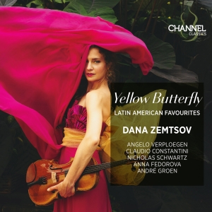 Dana Zemtsov - Yellow Butterfly - Latin American F in der Gruppe CD / Kommande / Klassiskt bei Bengans Skivbutik AB (5575303)