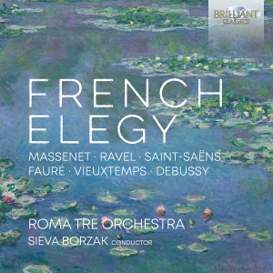 Roma Tre Orchestra Sieva Borzak - French Elegy in der Gruppe CD / Kommande / Klassiskt bei Bengans Skivbutik AB (5575319)