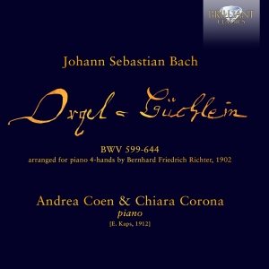 J.S. Bach - Orgelbuchlein, Bwv 599-644 Arranged in der Gruppe CD / Kommande / Klassiskt bei Bengans Skivbutik AB (5575324)